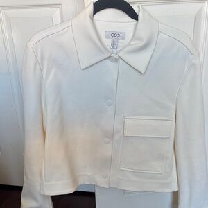 NWT COS Textired Cream jacket